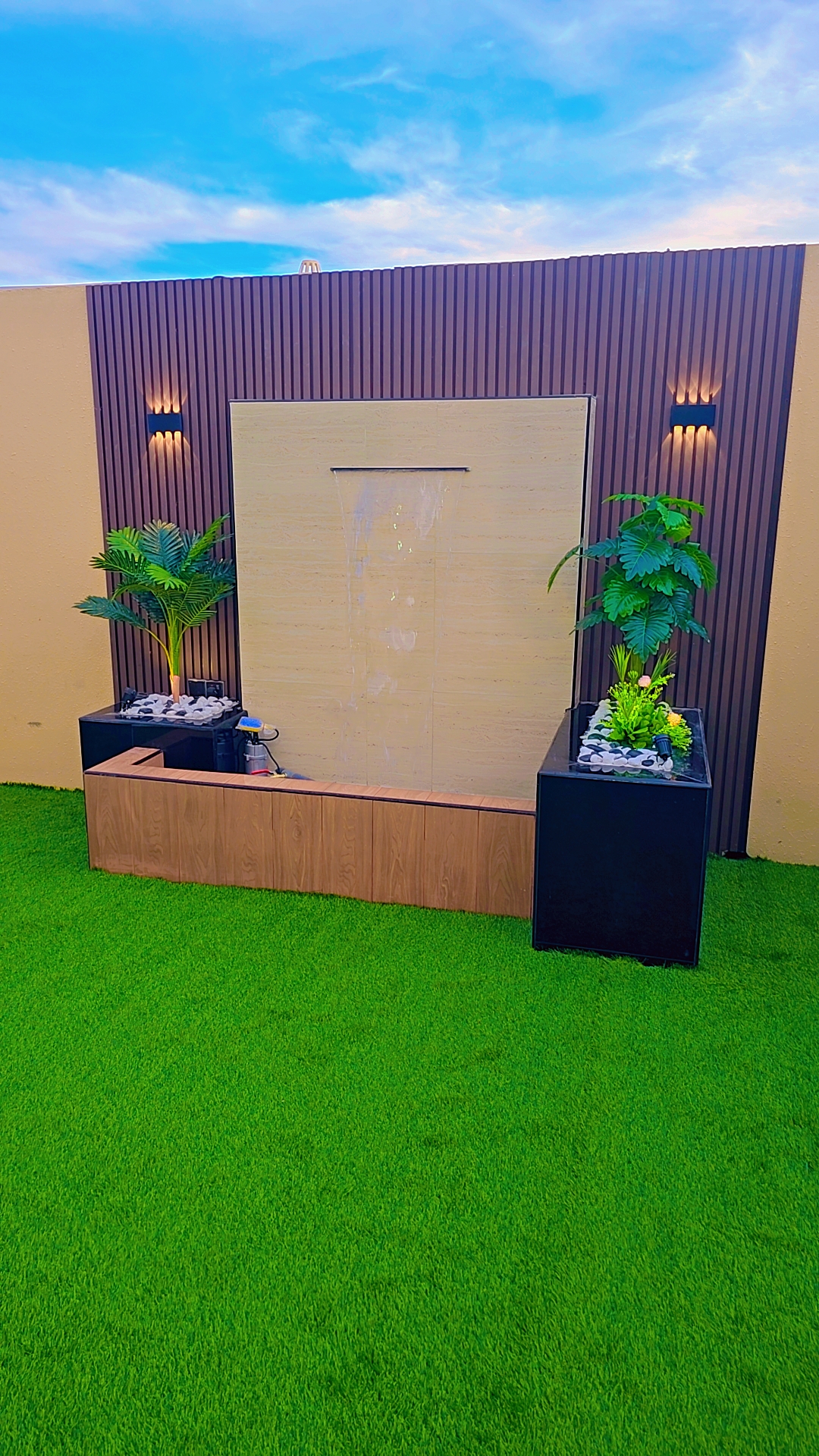 الشلالات والنوافير